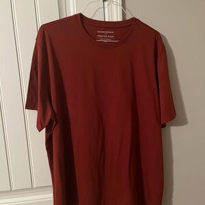 Banana Republic Red Short Sleeve Tee